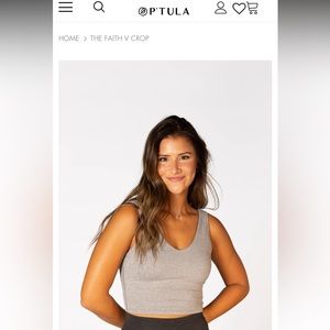 NWT Ptula Faith V Crop